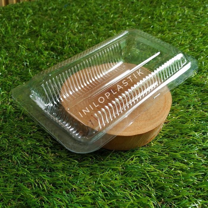 JT mika plastik bening 4A serbaguna / wadah kue plastik mika 4A - 100pcs