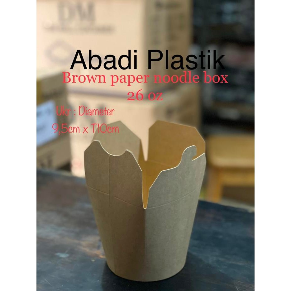 JT PAPER LUNCH / PAPER NOODLE / FOOD PAIL 26OZ