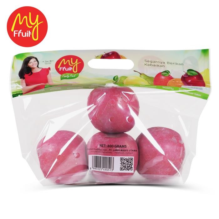 

ASLI My Fruit Surabaya - Family Pack Apel Fuji Premium [800gr] READY STOCK
