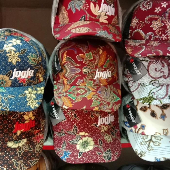 TERMURAH topi batik jogja baseb RM READY STOCK