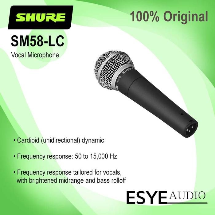 Shure Sm58 Sm 58 Microphone Kabel Original