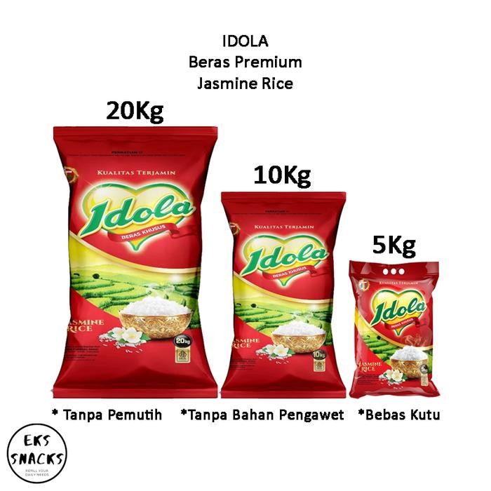

Barang Terlaris Beras Premium Idola 5KG 10KG 20KG Ready