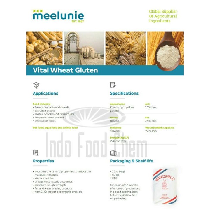 

Terbaru Tepung Wheat Gluten Winmill powder 1kg dari Holland Belanda Ready
