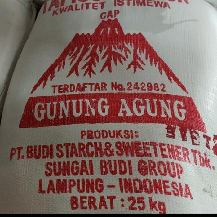 

Barang Terlaris Tepung Sagu Gunung Agung 25 kg Grab&Gojek Only Ready