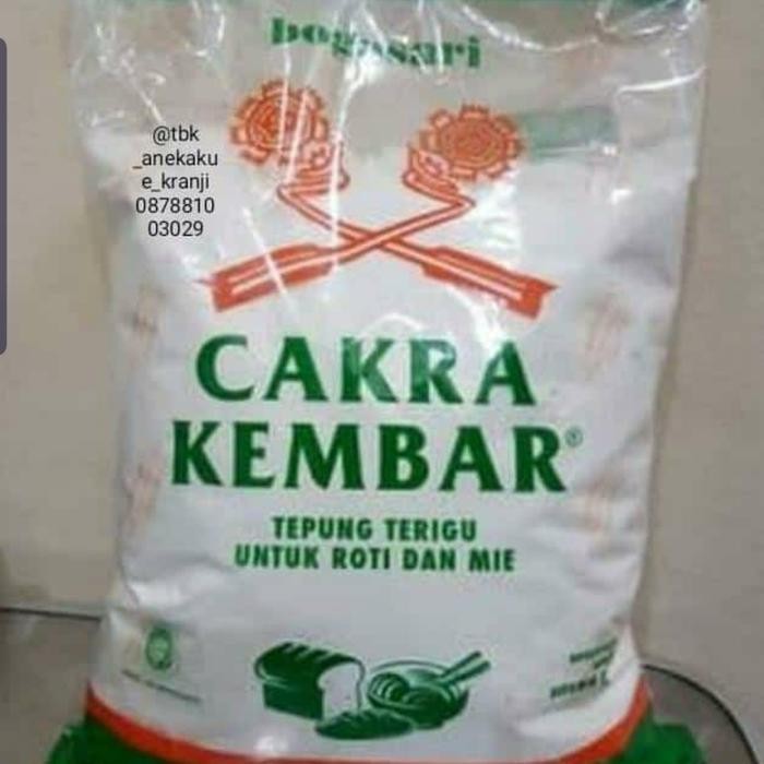 

Promo Terlaris Terigu Cakra Ekonomis 1 kg per dus/mie/roti/Bogasari via Gojek Ready