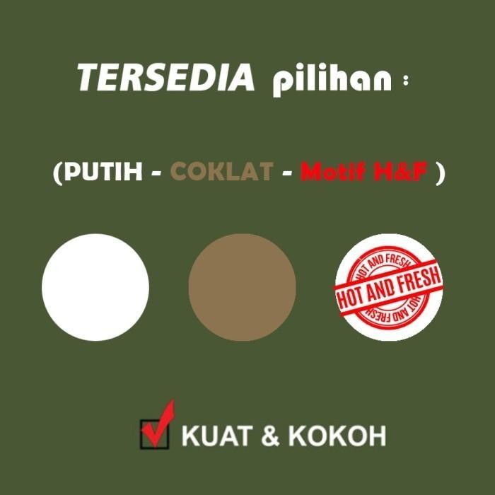 (Allthebest) Kotak HOTANG - Box HOTANG - Dus HOTANG KRAFT COKLAT -HOT&FRESH