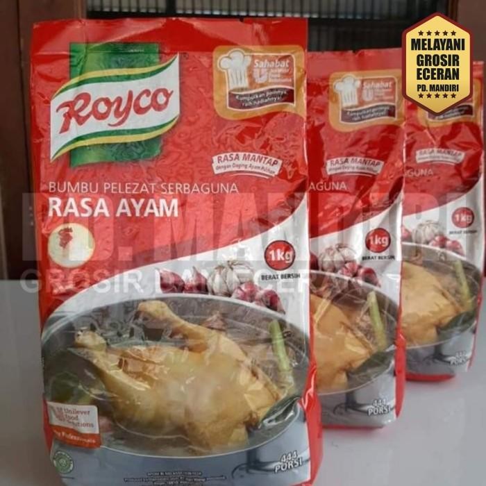 

(Allthebest) ROYCO AYAM 1 Kg / 1KG / Penyedap Rasa Ayam / Pouch / Pelezat Rasa