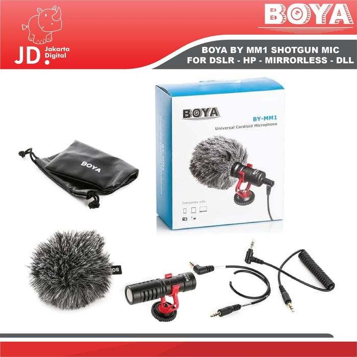 Saramonic - By-Mm1 Mini Microphone Shotgun For Camera - Handphone