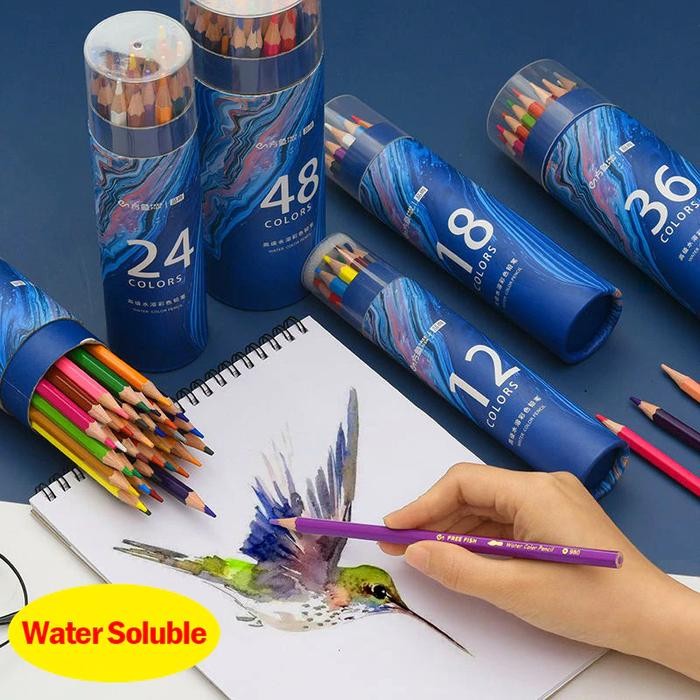 

ID WATER PENCIL / COLOR PROFESSIONAL WATER SOLUBLE COLOR PENCIL PREMIUM