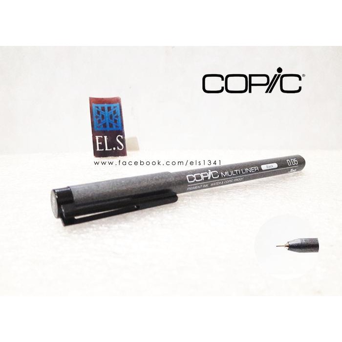 

ID COPIC MULTILINER 0.05 BLACK