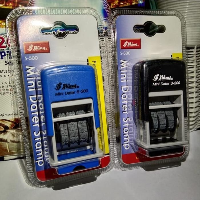 

ID STEMPEL TANGGAL OTOMATIS 3MM SHINY S-300 SELF-INKING