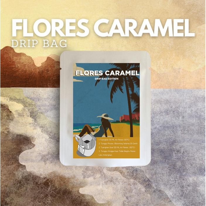 

KOPI DRIP BAG / COFFEE DRIP BAG 1 SET ISI 5 PCS VARIETY PACK