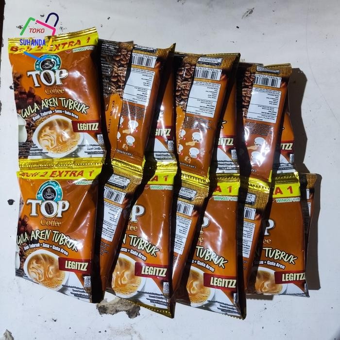

TOP COFFEE GULA AREN TUBRUK RENCENG 15 SACHET 27GR