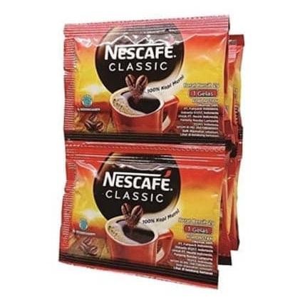 

NESCAFE ICE ROAST AMERICANO & CLASSIC RENCENG (10PCS @2GR) COFFEE NESCAFE
