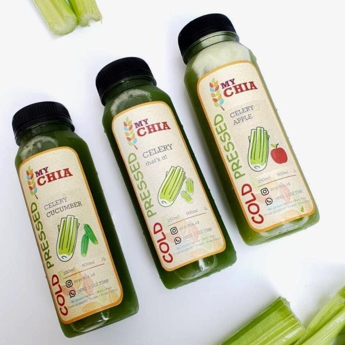 

PAKET JUS SELEDRI 3 HARI : CELERY JUICE LEVEL 1/2/3 500ML 3 BOTOL