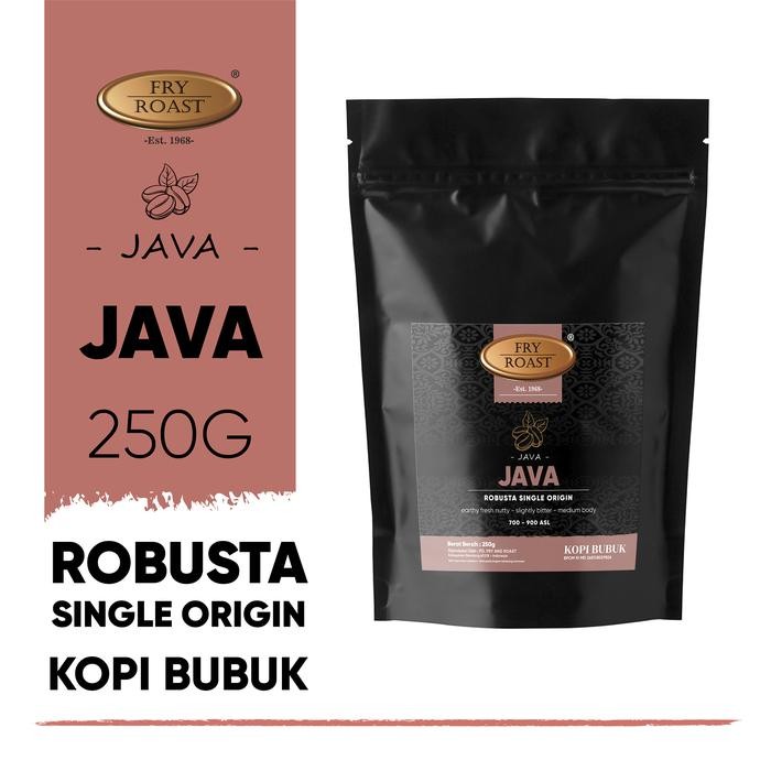 

KOPI ROBUSTA JAVA 250 GRAM (BIJI/BUBUK)