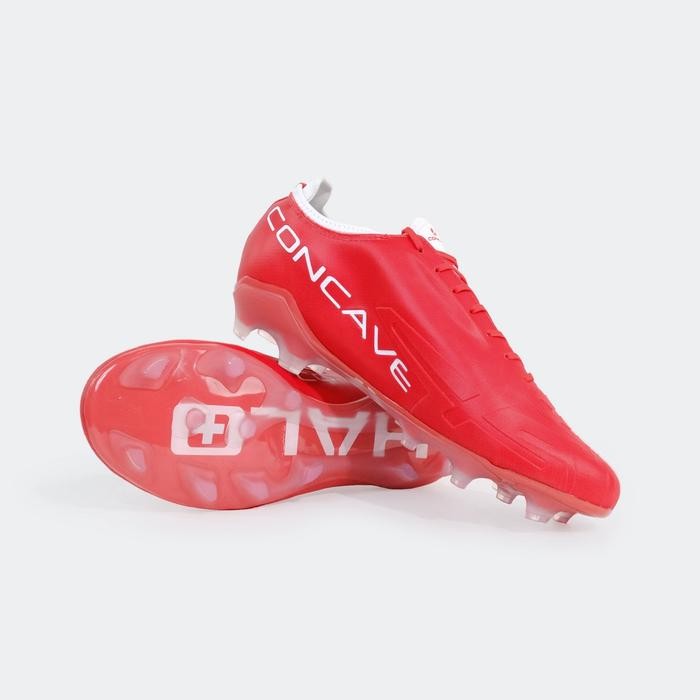 Concave Sepatu Bola - Halo + Maze FG - Red / White
