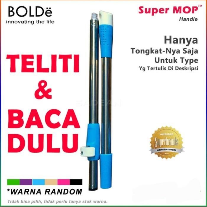 Bolde Refill Gagang Pel Super Mop Original/Bolde Tongkat Pel Super Mop Original