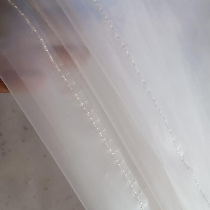 

terpal plastik bening transparan tebal/plastik uv ukuran 4x6