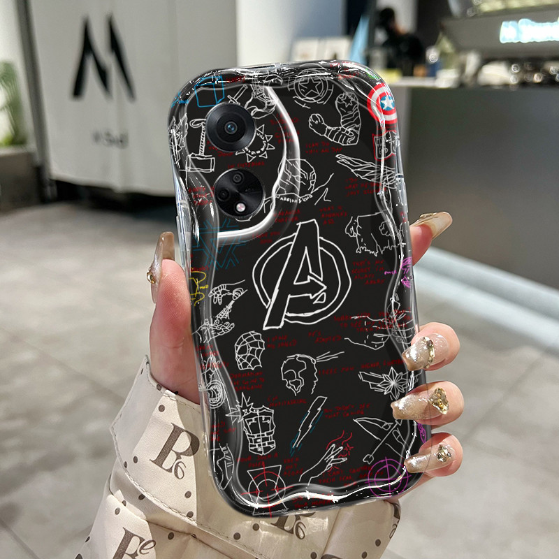 Casing Hp Untuk OPPO A98 5G A1 5G F23 5G Case Sangat keren Kasing Silikon Softcase Bezel Cesing pons