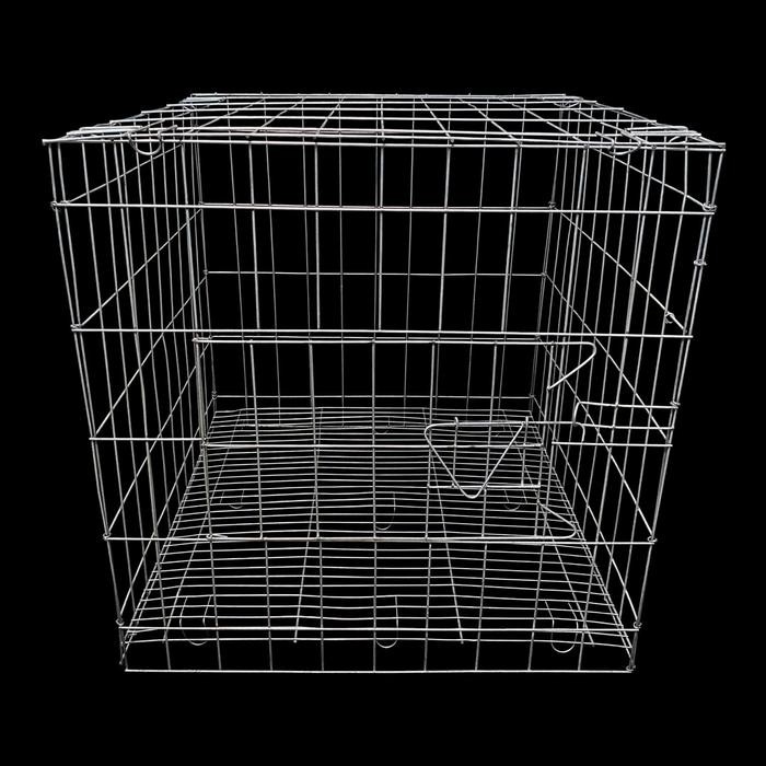 Kandang Ayam galvanis kotak Umbaran Bangkok Uk. 100x100x100cm