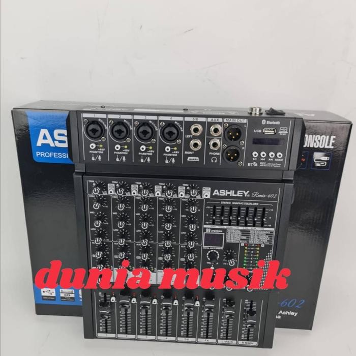 Mixer Audio Ashley Remix602 Remix 602 Original