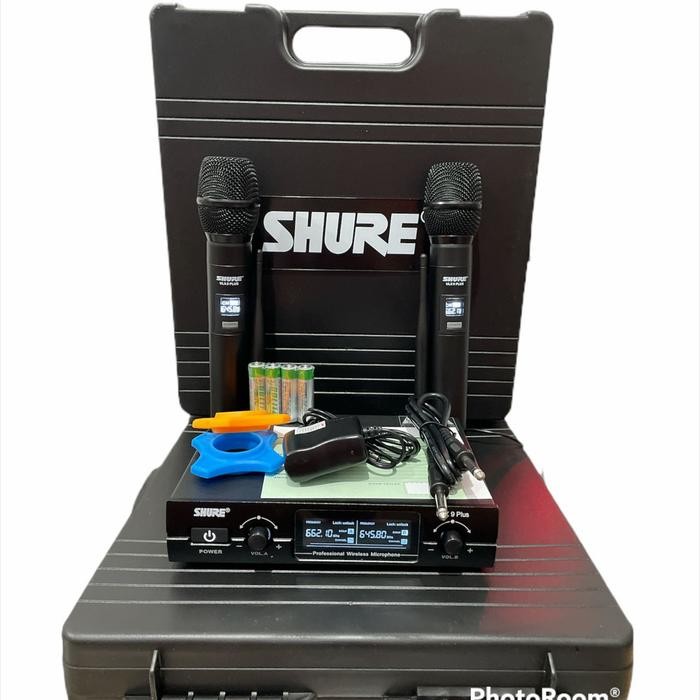 Mic Wireless Shure Ulx9 Plus / Ulx 9 Plus 2 Mic Handle Free Koper