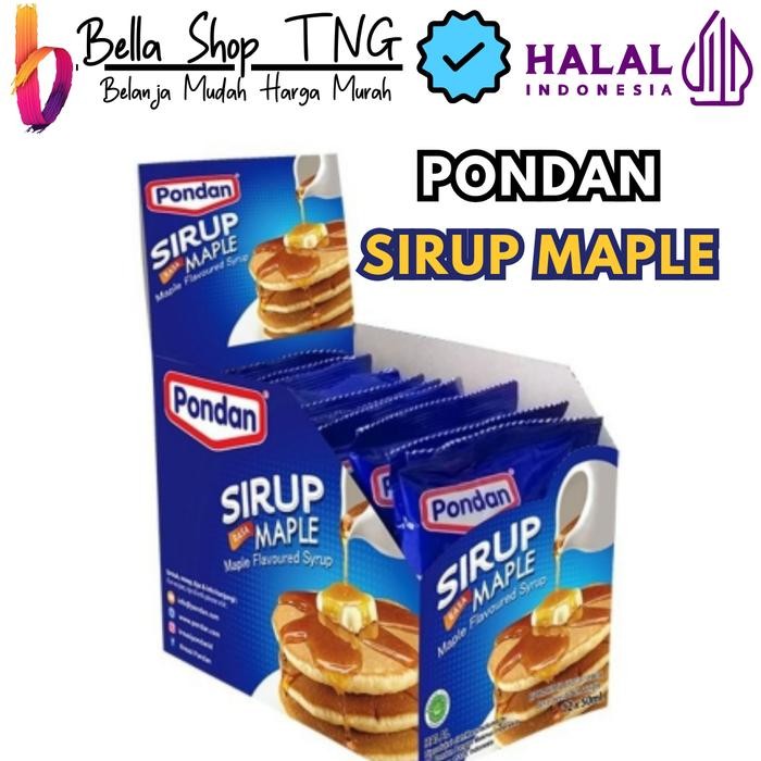 

Pondan Sirup Maple Sachet 12 x 40 ml