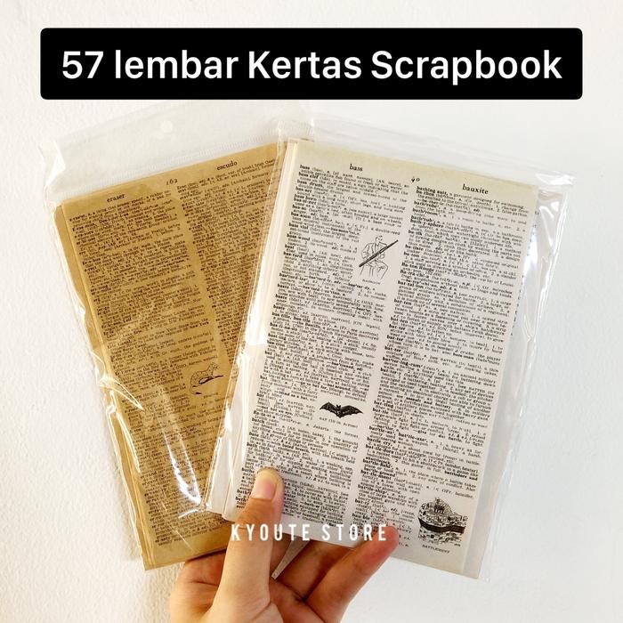 

ID 57 LEMBAR KERTAS DEKORASI JURNAL RETRO JADUL SCRAPBOOK BUJO JOURNAL