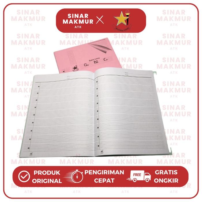 

ID BUKU TULIS BERGARIS/MENULIS HALUS/MUSIK GARIS 3/5 BINTANG OBOR