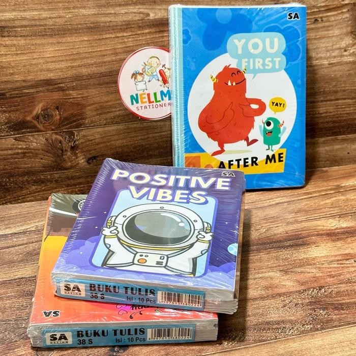 

ID BUKU TULIS MURAH SA 38 LEMBAR ( ISI 10 BUKU ) KERTAS TULIS