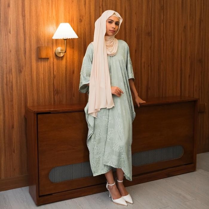 Sanvanina Women - Doha Abaya Multiway Dress Gaun Maxi Turki Mewah Premium Baju Gamis Ramadan Lebaran