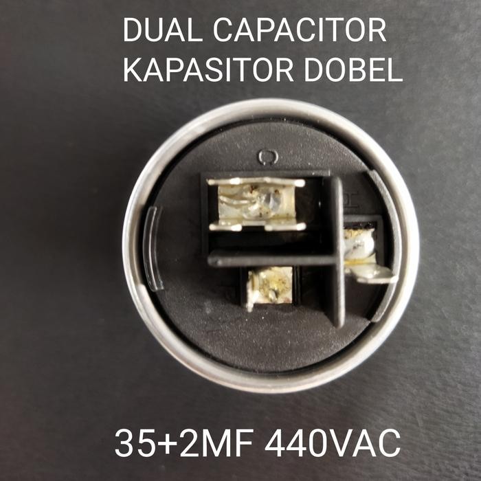 CAPACITOR AC PANASONIC KAPASITOR AC 35+2MF 440VAC UNTUK OUTDOOR