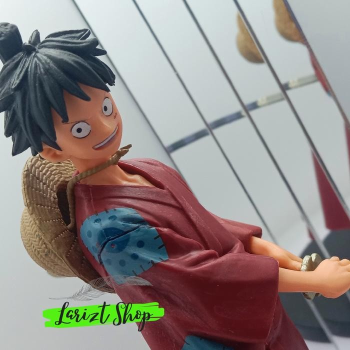 Banpresto Dxf One Piece Monkey Luffy Grandline Man Wano Statue Figure