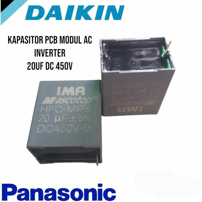 KAPASITOR AC DAIKIN INVERTER 20UF DC INVERTER DAIKIN
