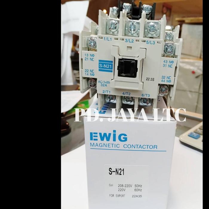 EWIG KONTAKTOR - MAGNETIC CONTACTOR EWIG SN21 S-N21