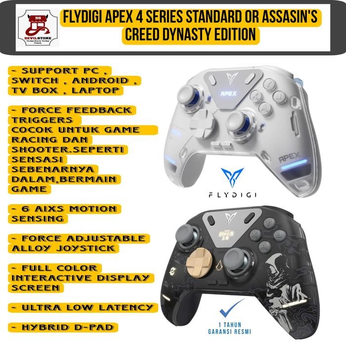 Flydigi Apex 4 Elite Gamepad Gaming Controller Android Switch Pc Mobile