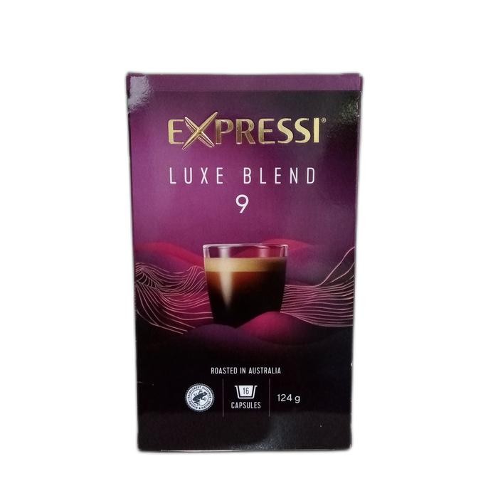 

Expressi Luxe Blend Coffee 16 Capsules 124G