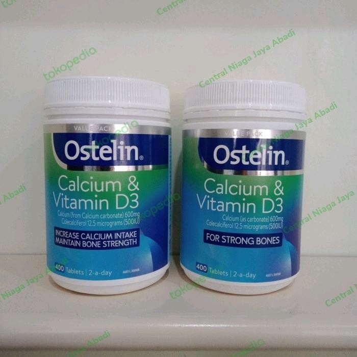 

Ostelin Calcium & Vitamin D3 400 Tablets