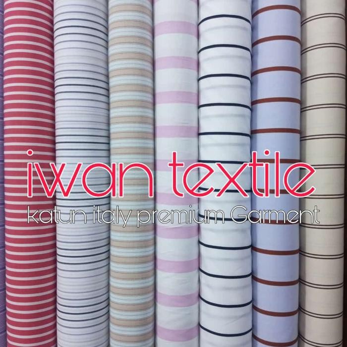 

Kain Katun Garis Kecil Murah Bagus Berkualitas Import Quality