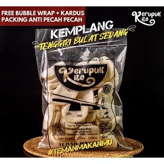 

Teman Makanmu! Kerupuk Kemplang Bulat Ikan Tenggiri Berasa