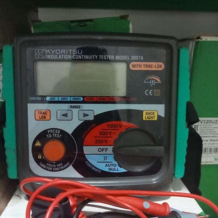 kyoritsu 3007a meger 3007a