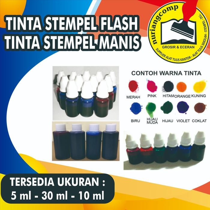 

New tinta stempel otomatis / tinta stempel manis