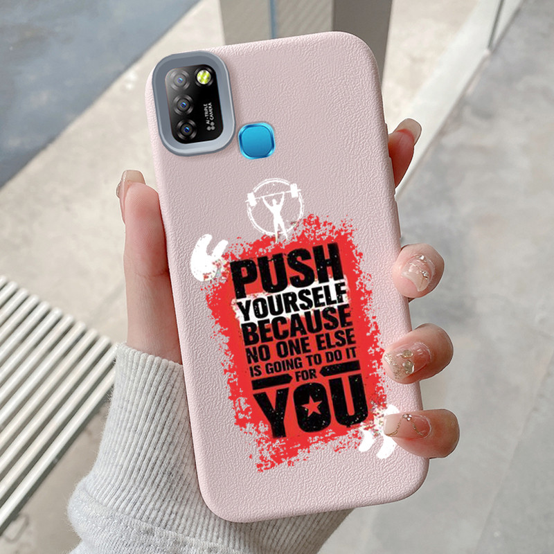 Casing Hp untuk Infinix Smart 5 Smart 6 Ram 3 Hot 10 Lite 4G Case Casing pola karakter Kesing HP Ces