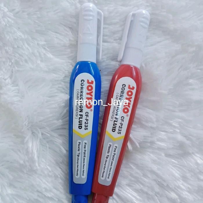 

New 12 Pcs/ 1 Pak Tip ex Cair Joyko CF-P235 [12 Pcs] / Cairan Koreksi Pulpen / Penghapus Cair Joyko