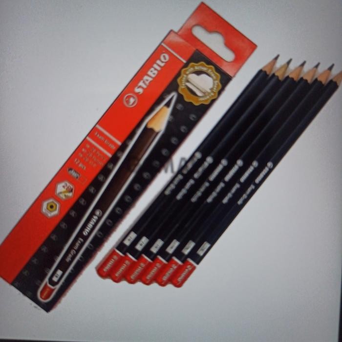 

New Pensil 2b Stabilo isi 12 pcs