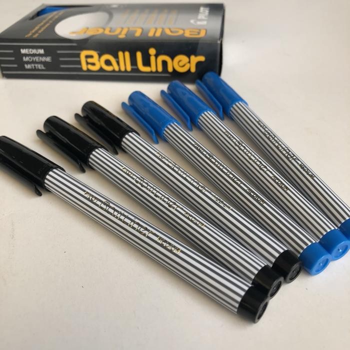 

New PILOT Ball Liner black/blue pulpen untuk tanda tangan