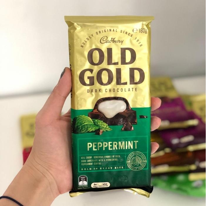 

Neww CADBURY OLD GOLD DARK CHOCOLATE PEPPERMINT Terlaris