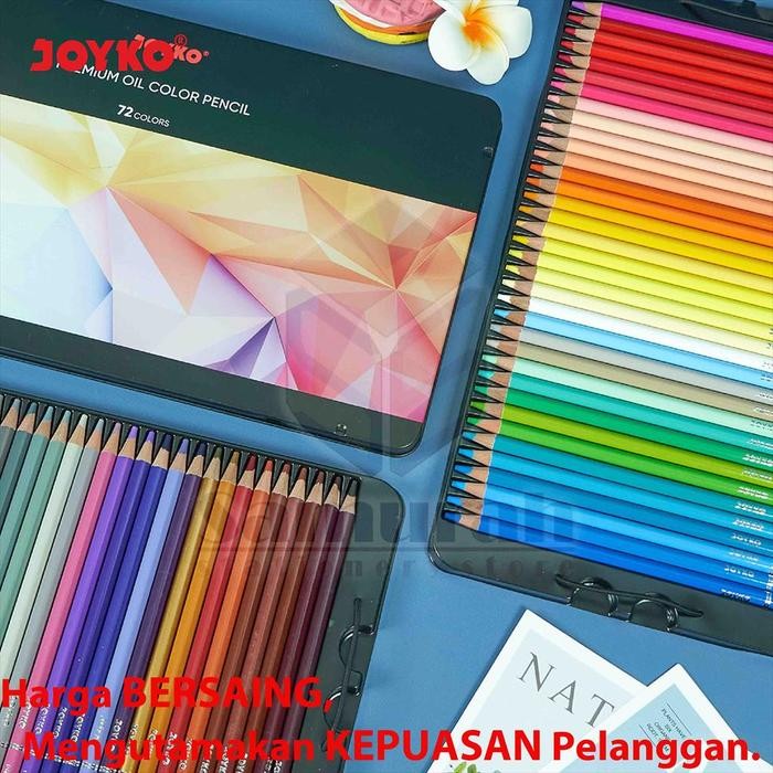 

Pensil Warna Minyak Joyko Cp Tc126 72 Warna / Premium Oil Cp-Tc126-72 Colours