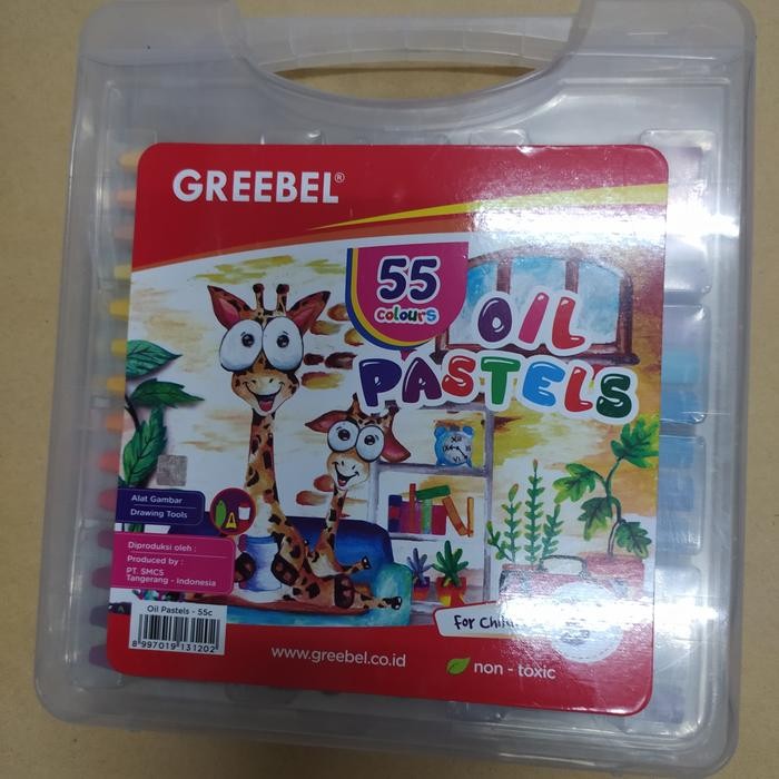 

Crayon Greebel 55 Warna Oil Pastels